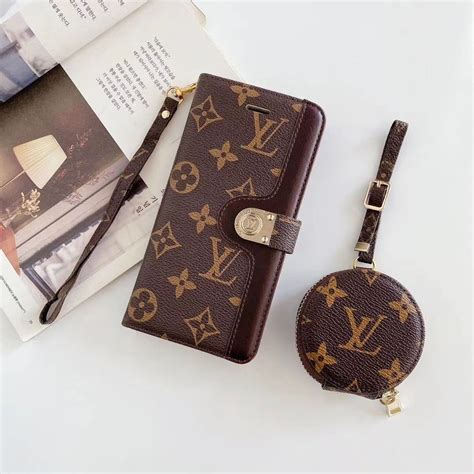 louis vuitton iPhone wallet cover